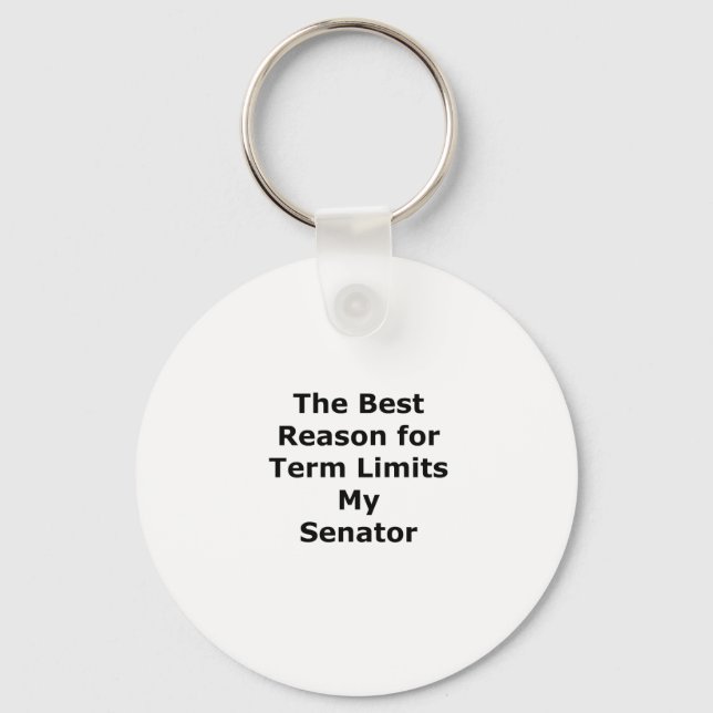 My Senator The MUSEUM Zazzle Gifts Keychain (Front)