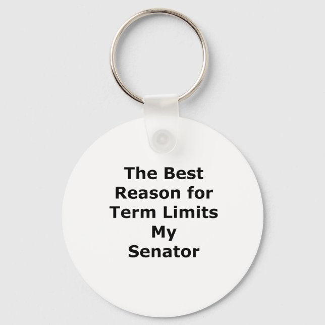 My Senator The MUSEUM Zazzle Gifts Keychain (Front)