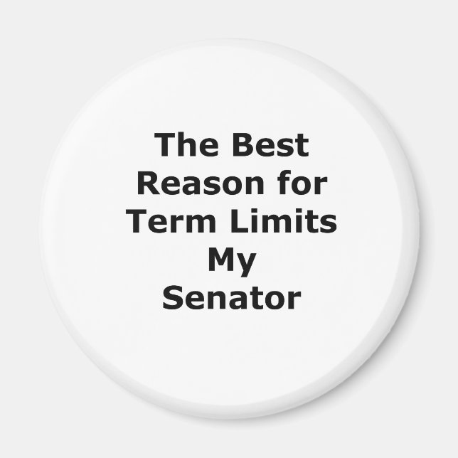 My Senator The MUSEUM Zazzle Gifts Magnet (Front)