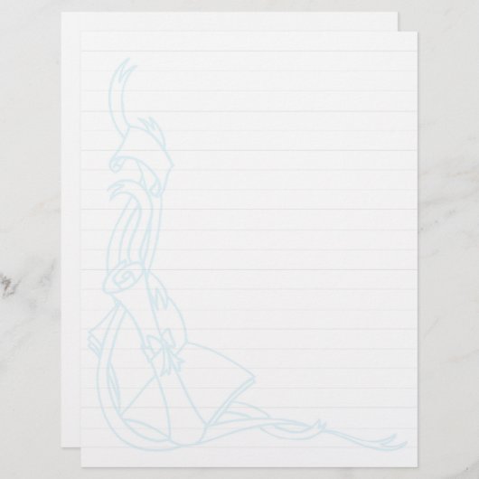 My senior year memories lined page (Front/Back)