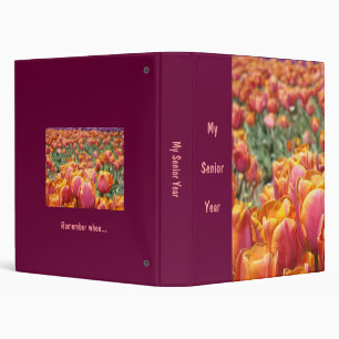 My Senior Year Schoolbook Yearbook binder School