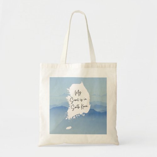 My Seoul is in South Korea Tote Bag