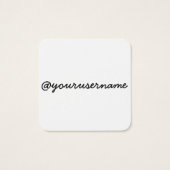 My Sewing Space is My Happy Place Card (Back)