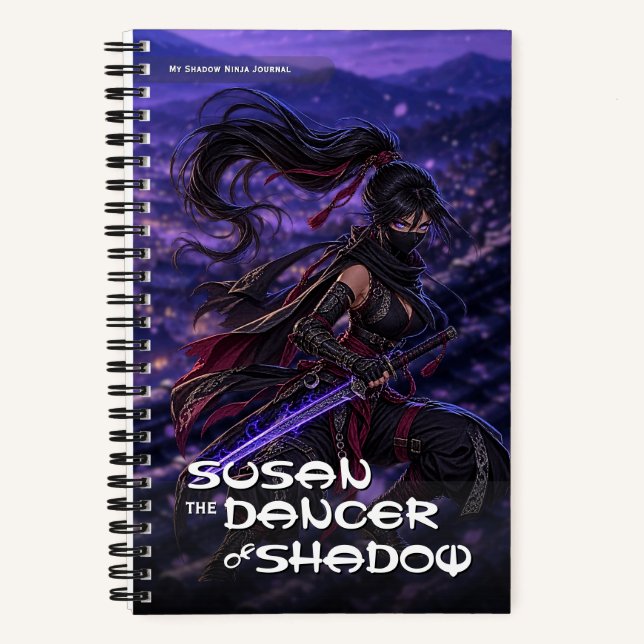 My Shadow Dancer Adventure Notebook (Front)