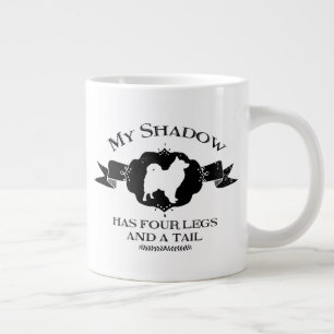 My Shadow Dog Giant Coffee Mug