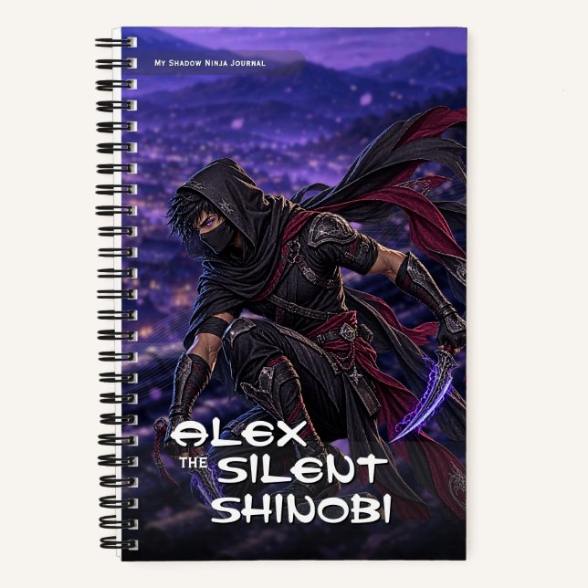 My Shadow Shinobi Adventure Notebook (Front)