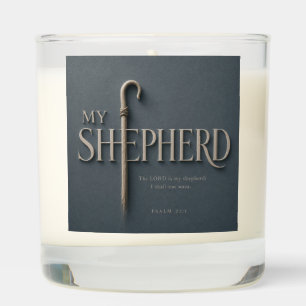 MY SHEPHERD PSALM 23:1 SCENTED CANDLE