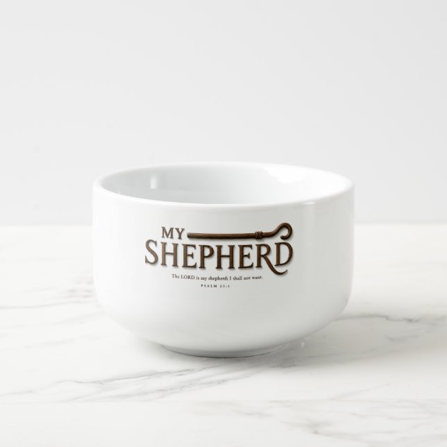 MY SHEPHERD | Psalm 23:1 | Scripture Soup Mug (Front)