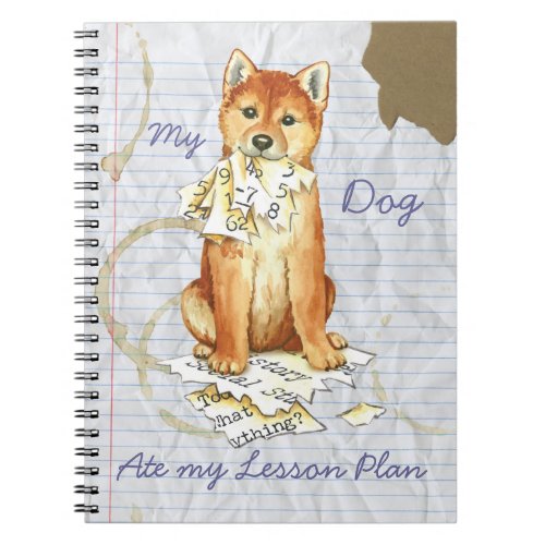 My Shiba Inu Ate My Lesson Plan Notebook