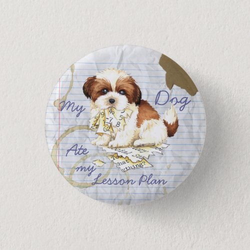 My Shih Tzu Ate my Lesson Plan Button