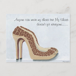My Shoes Postcard