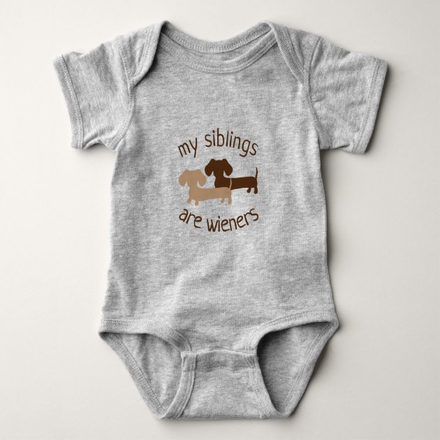 Baby clothes with 2025 dachshunds on them