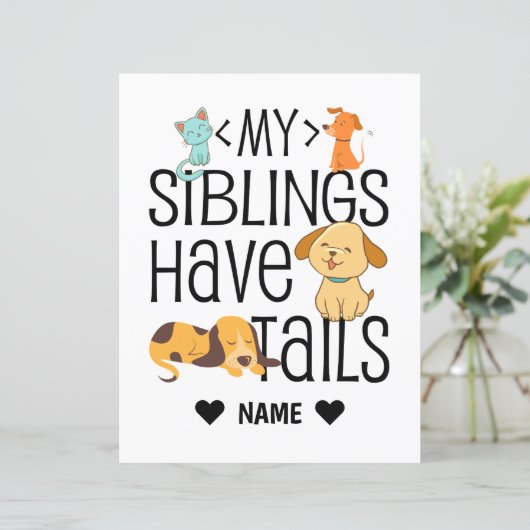 My Siblings Have Tails (Standing Front)