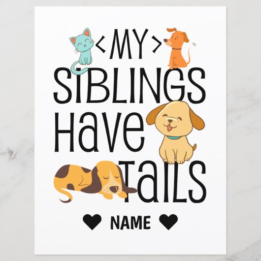 My Siblings Have Tails (Front)