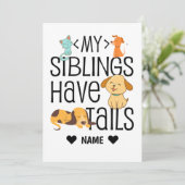 My Siblings Have Tails (Standing Front)