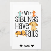 My Siblings Have Tails (Front/Back)