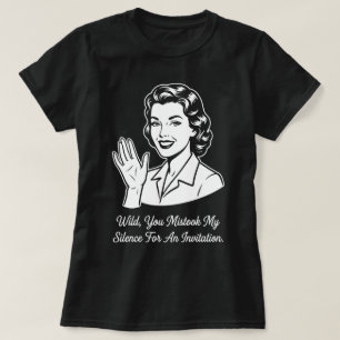 My Silence for Invitation Retro T-Shirt