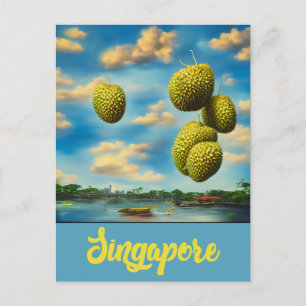 My Singapore - Art Postcard