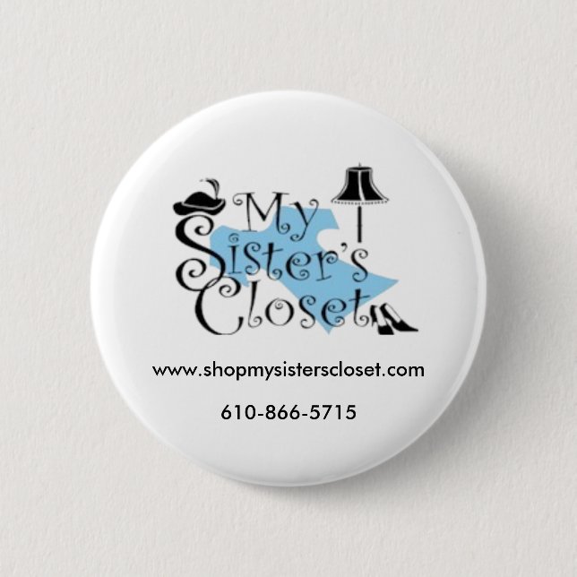 My Sister's Closet Button (Front)