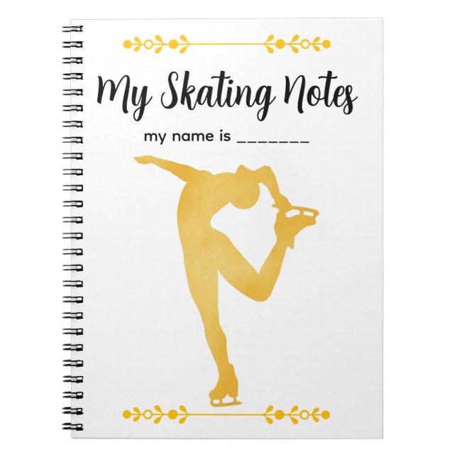 My Skating Notebook (Front)