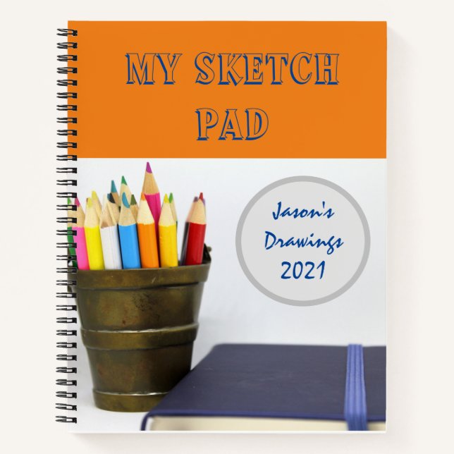 My Sketch Pad | Art Drawing Artist Notebook (Front)