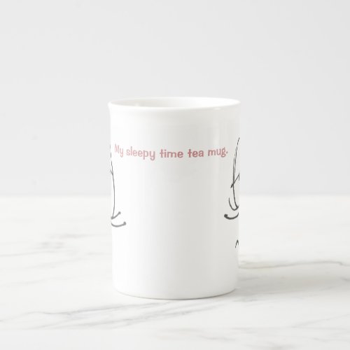My sleepy time tea mug bone china mug