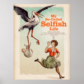 "My So-Called Selfish Life" Film Poster - unframed