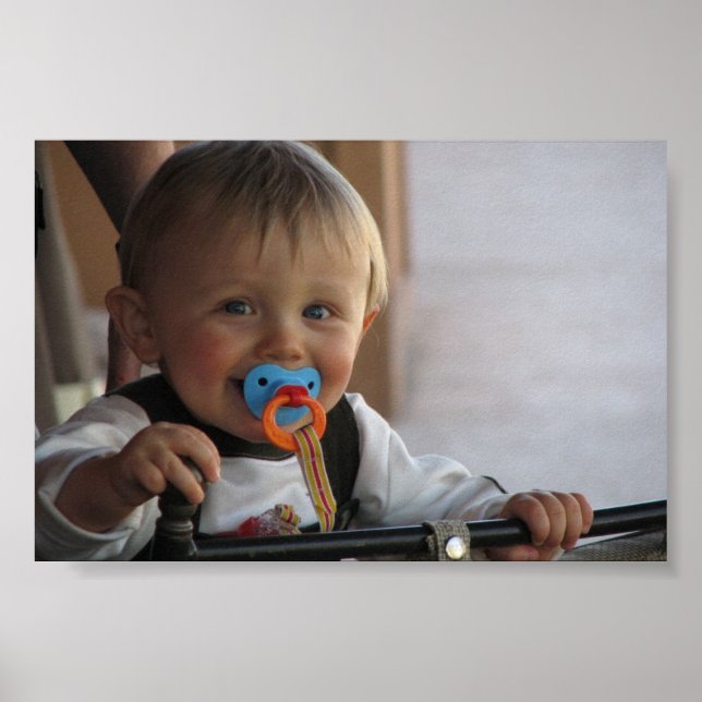 My son Caeden Poster (Front)