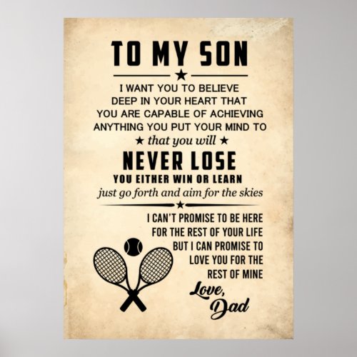 My Son I Love You Poster