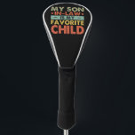 My Son In Law Is My Favorite Child Family Groovy Golf Head Cover<br><div class="desc">My Son In Law Is My Favorite Child Family Groovy</div>