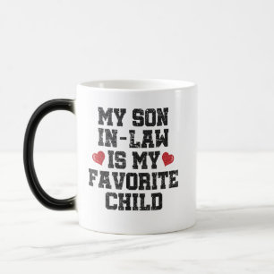 My Son In Law Is My Favorite Child Funny Family Color Morph Mug