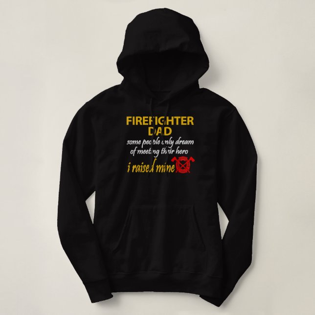 My Son Is A Firefighter Shirt Firefighter Dad  (Design Front)