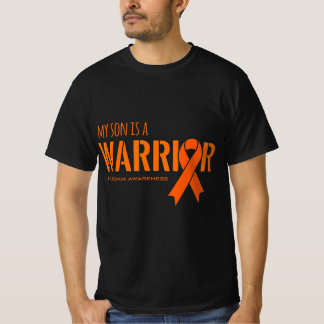 My Son is a Warrior Leukemia Cancer Awareness  T-Shirt