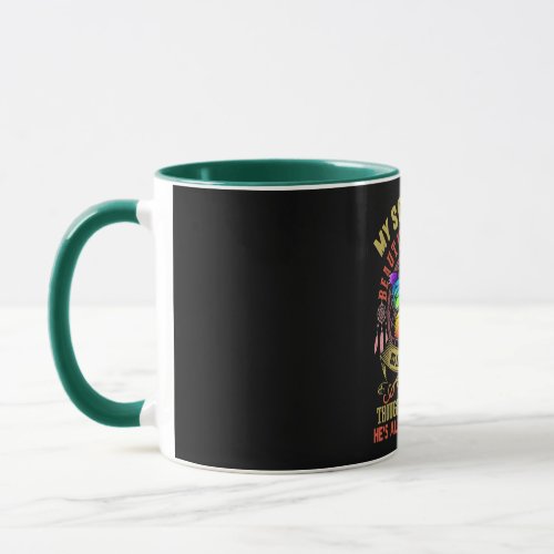 My Son Left Me Beautiful Memories Son Guardian Mug