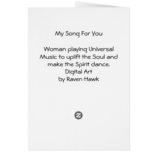 My Song For You (Back)