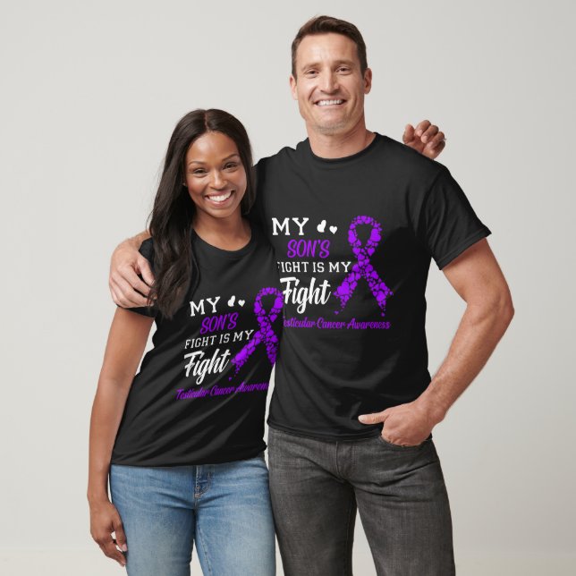 Son's Fight, My Fight Testicular Cancer Awareness Shirt