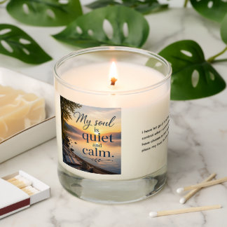 My Soul Is Quiet and Calm Scented Candle