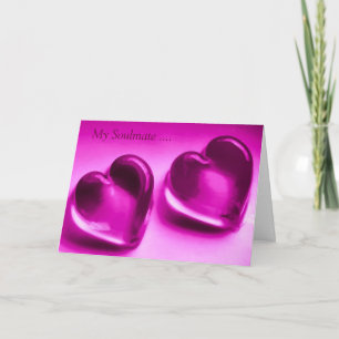 My Soulmate Poetry Picture Card