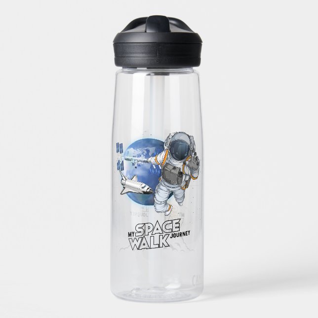 My spacewalk Journey | 25oz Water Bottle (Front)