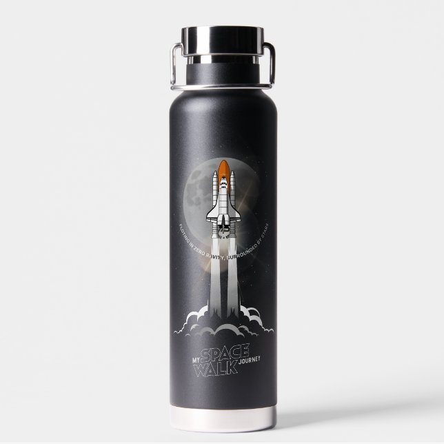 My spacewalk Journey (2nd) | Thor Copper Vacuum  Water Bottle (Back)
