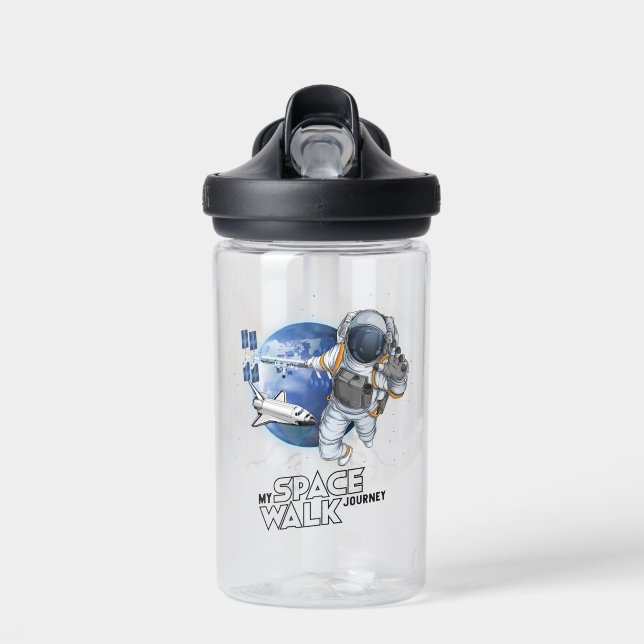 My spacewalk Journey | Kids Water Bottle (Front)