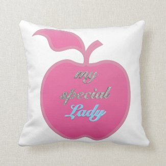 My Special Lady Throw Pillow