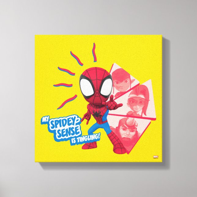 My Spidey-Sense is Tingling! Canvas Print (Front)