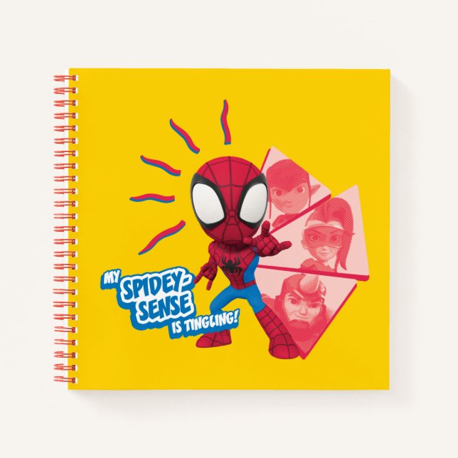 My Spidey-Sense is Tingling! Notebook (Front)