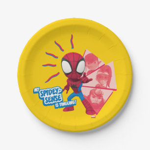 My Spidey-Sense is Tingling! Paper Plates