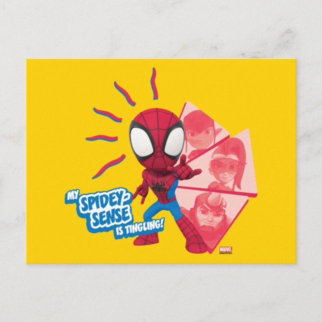 My Spidey-Sense is Tingling! Postcard (Front)