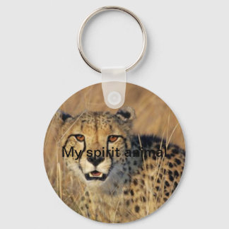 My spirit animal cheetah keychain