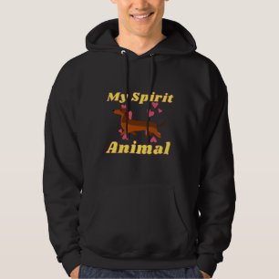 My Spirit Animal Dachshund Hoodie