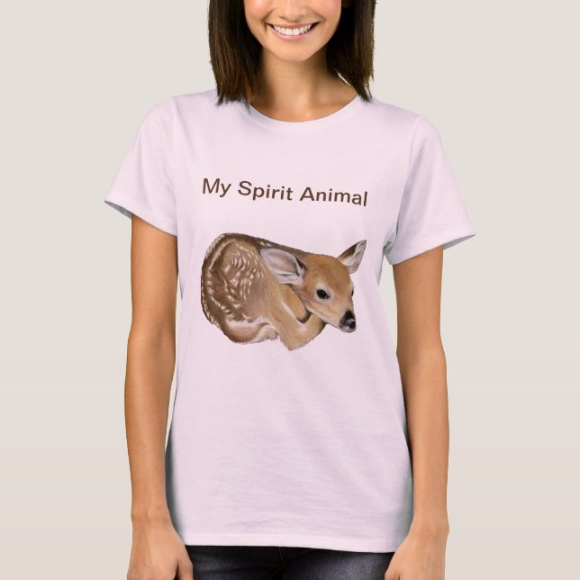 My Spirit Animal Fawn T-Shirt (Front)