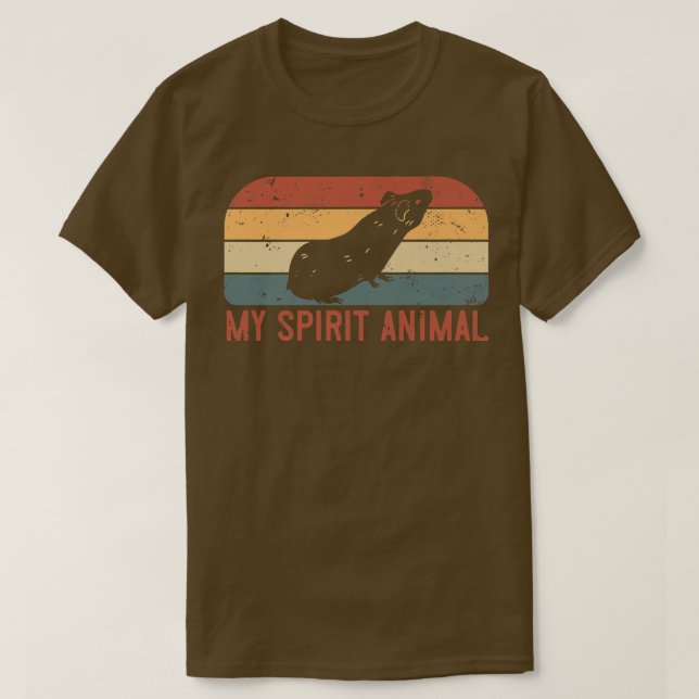 My Spirit Animal Is A Guinea Pig Premium T-Shirt (Design Front)